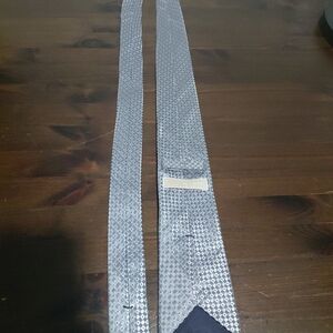 Michael Kors Metallic Silver Tie